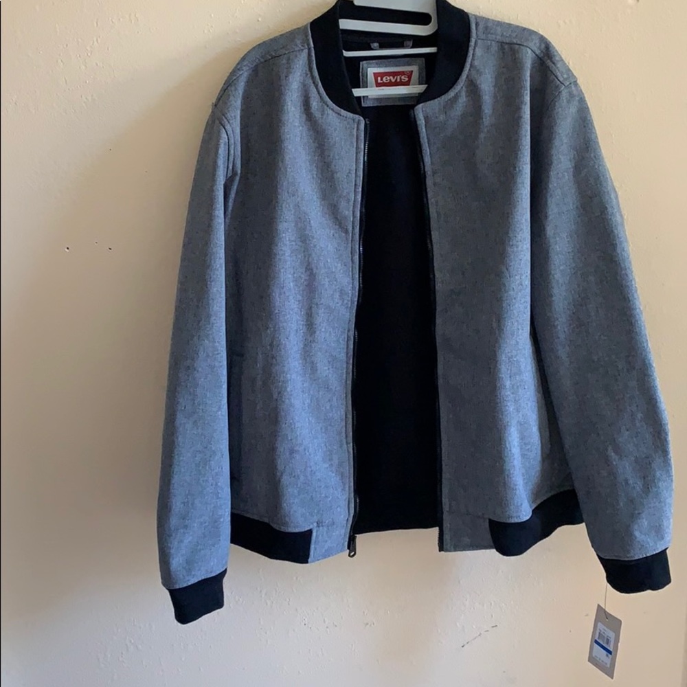 Levi’s Soft Shell Varsity Jacket Size XL